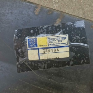 Achter paneel Peugeot 504 cabrio / coupe 7241.84 NOS